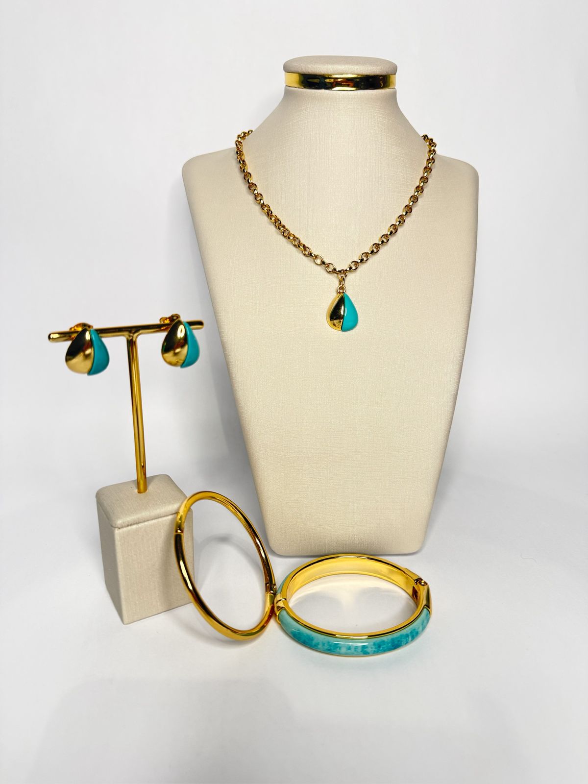 Kit Semijoia Gota Tiffany