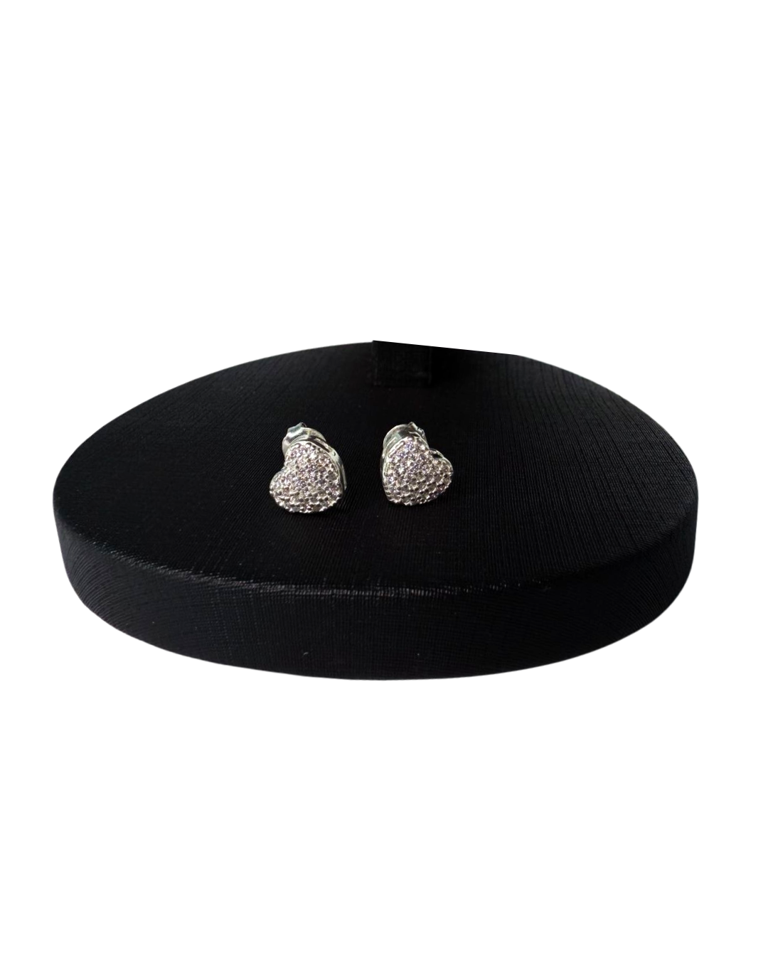 Brinco Coração Cravejado