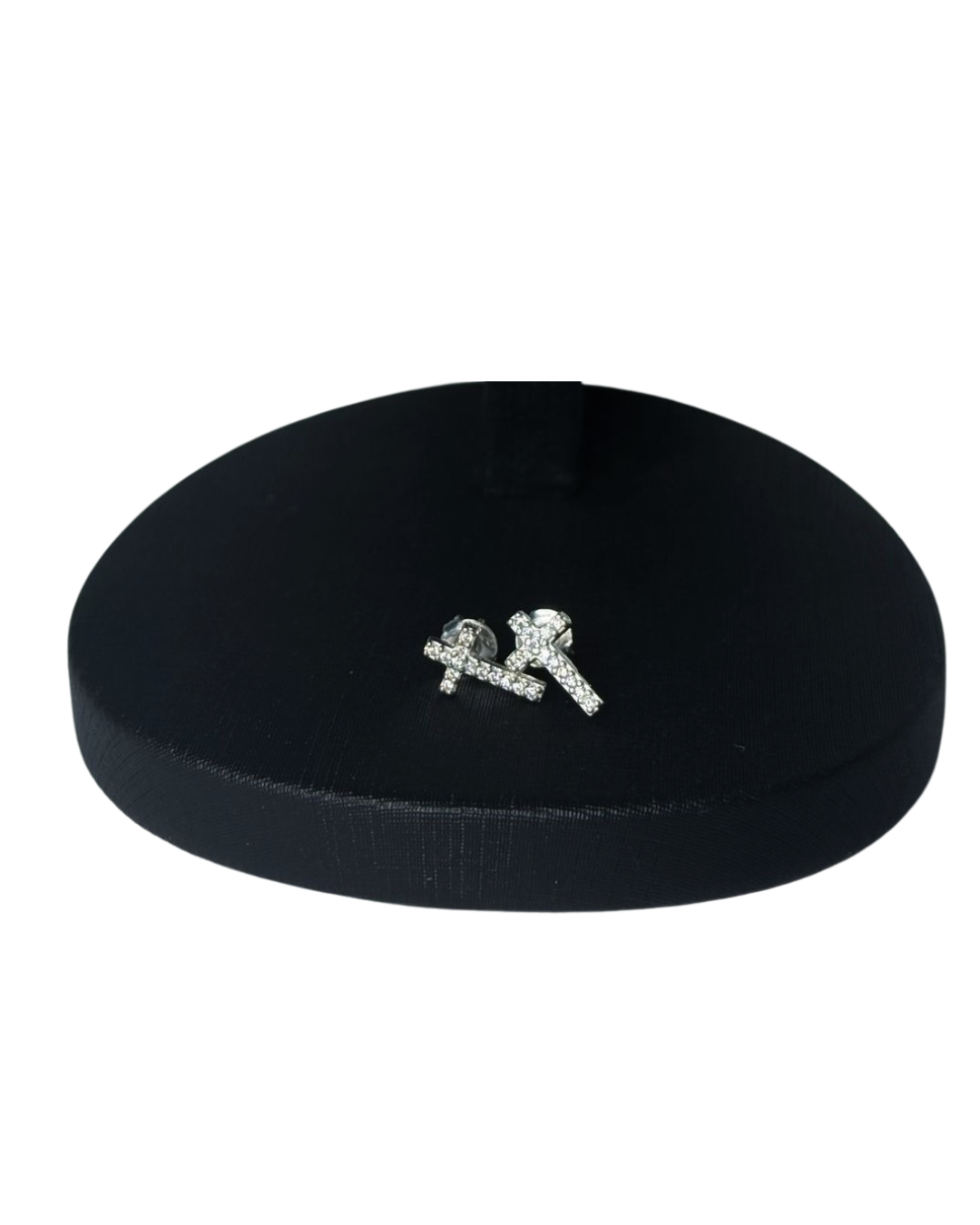 Brinco Crucifixo Cravejado