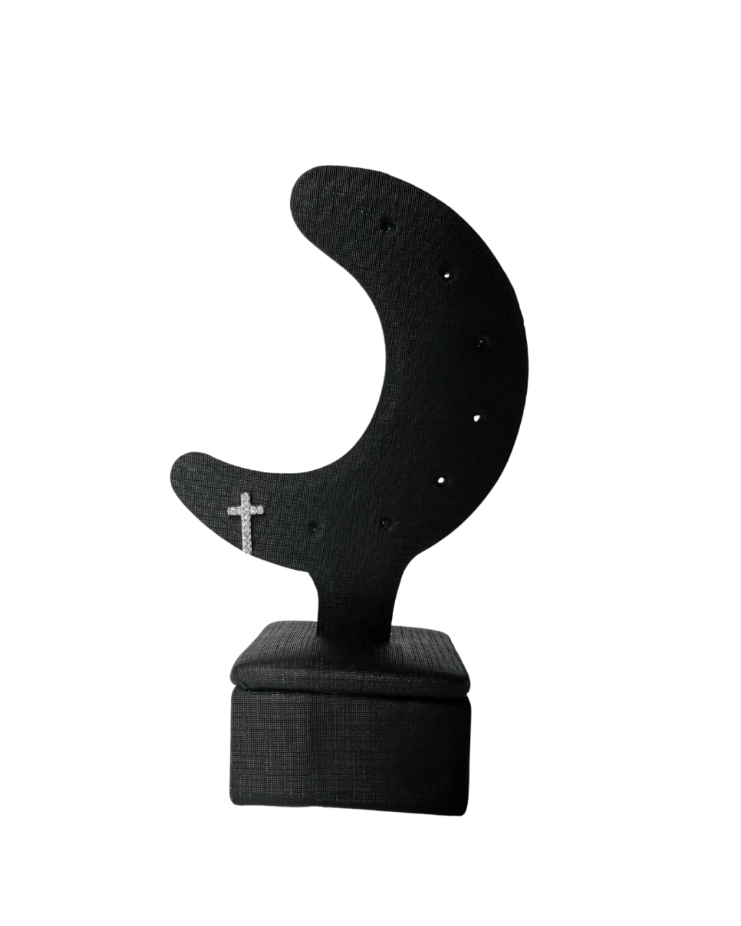 Brinco Crucifixo Cravejado