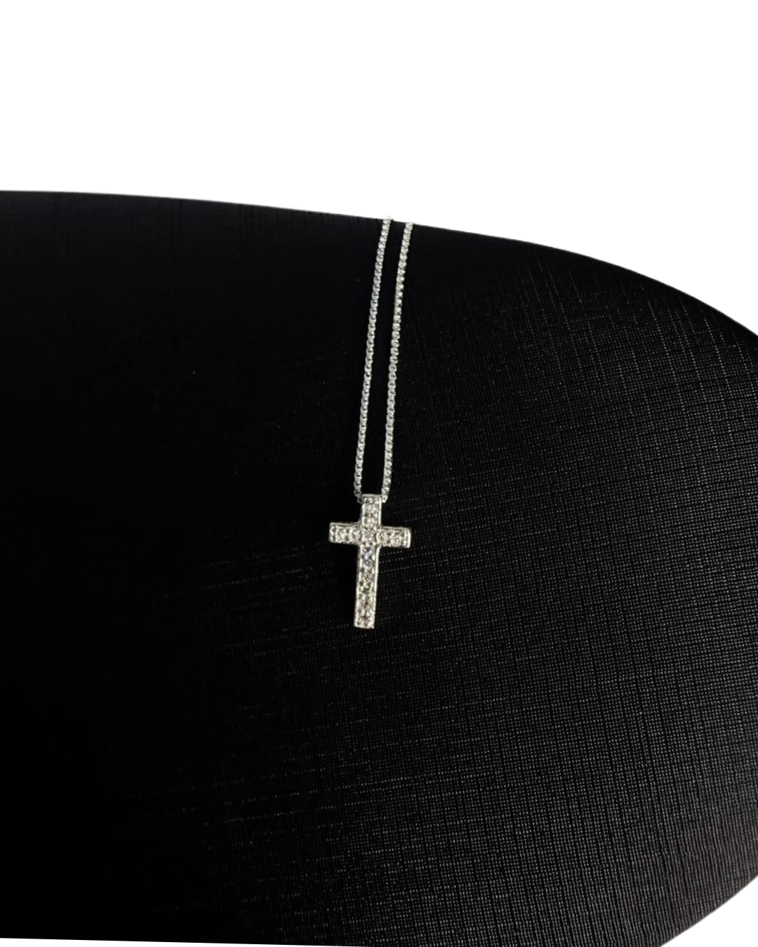 Colar Crucifixo Cravejado