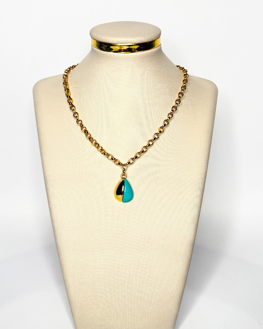 Chocker Pingente Gota Tiffany